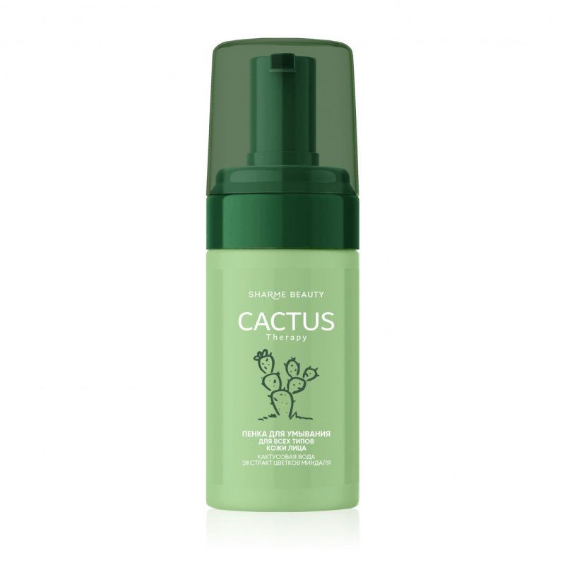 Пенка для умывания для всех типов кожи CACTUS Therapy, 100 мл